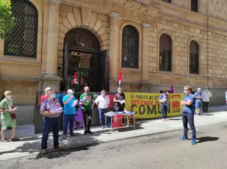 Concentración de CGT frente a la Agencia Tributaria (Hacienda) (4)