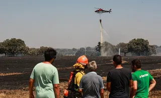 GALERÍA Incendio forestal intencionado en Campillo de Azaba. Fotos José Vicente ICAL