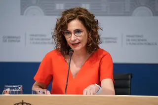 La ministra de Hacienda y Función Pública, Maria Jesús Montero. EP