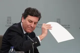 Consejero de Economía y Hacienda, Carlos Fernández Carriedo. Fotos Rubén Cacho-ICAL (3)