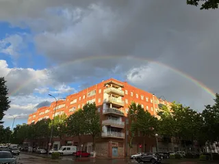 Arcoiris desde el barrio de Puente Ladrillo | A.S