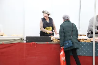 VI Feria Gastronómica en la Plaza Mayor de Guijuelo