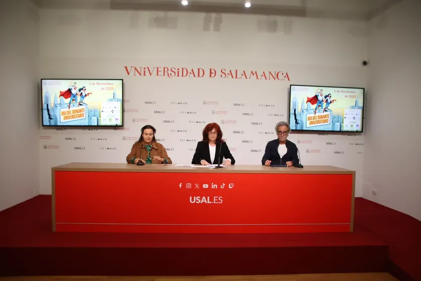 La vicerrectora de Estudiantes presenta las actividades del ‘Día del donante universitario’