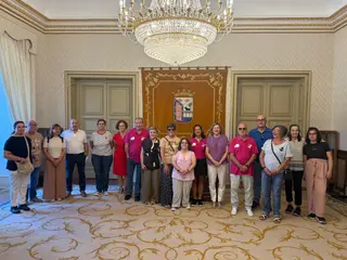 La Asociación Síndrome de Turner 'Alejandra Salamanca' en el Ayuntamiento de Salamanca | Ayuntamiento de Salamanca