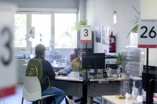 Oficina de empleo. Foto EP