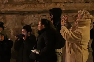 Ambiente en la Procesión del Cristo de los Doctrinos.