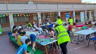Una de las actividades de la Semana Infanto-Juvenil de Asecal. Foto de archivo