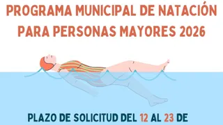 Cartel Programa de Natación | Ayuntamiento de Salamanca