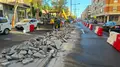 Obras en el Paseo de los Madroños