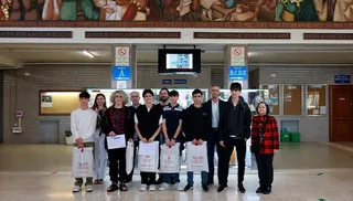 Reconocimiento a los galardonados de la fase local de la Olimpiada Española de Química