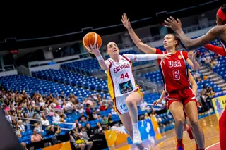 Iyana Martín, ante USA | FOTO BALONCESTO ESP
