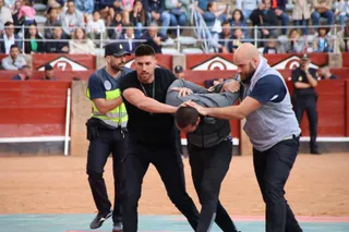 Demostración operativa de la Policía Nacional