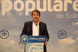 Mañueco presenta su candidatura la reelección en el cargo, de cara al Congreso regional