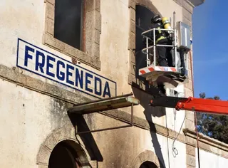 Incendio en Fregeneda 1