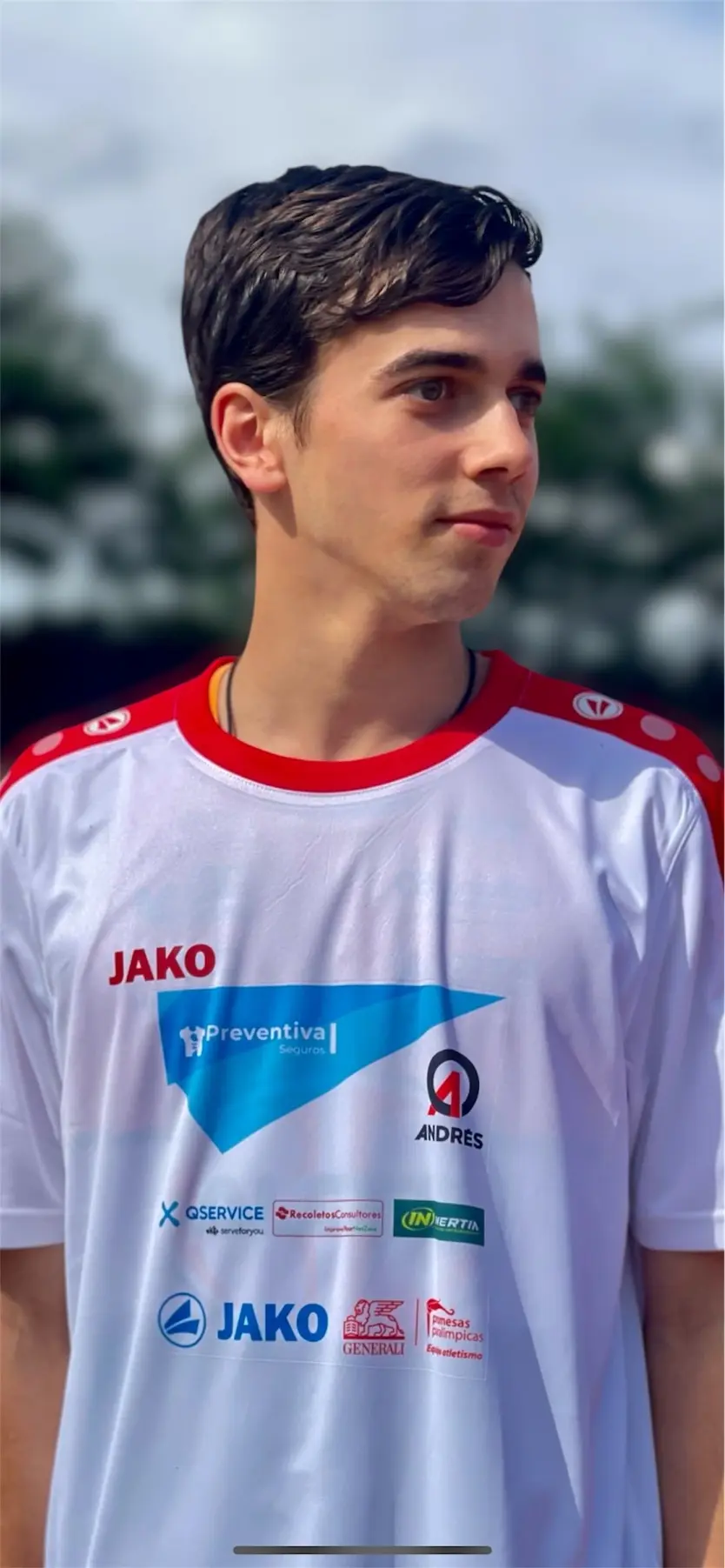 El atleta salmantino Diego Ruíz García
