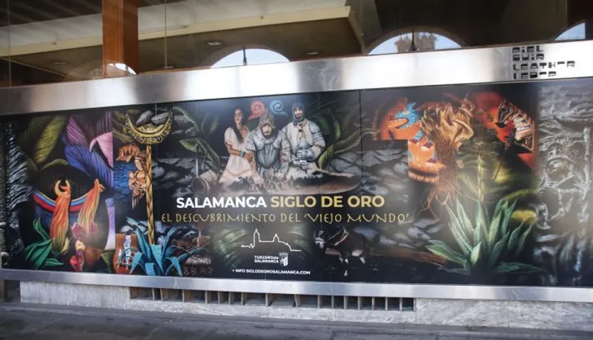 Mural Siglo de Oro Plaza Mayor de Salamanca