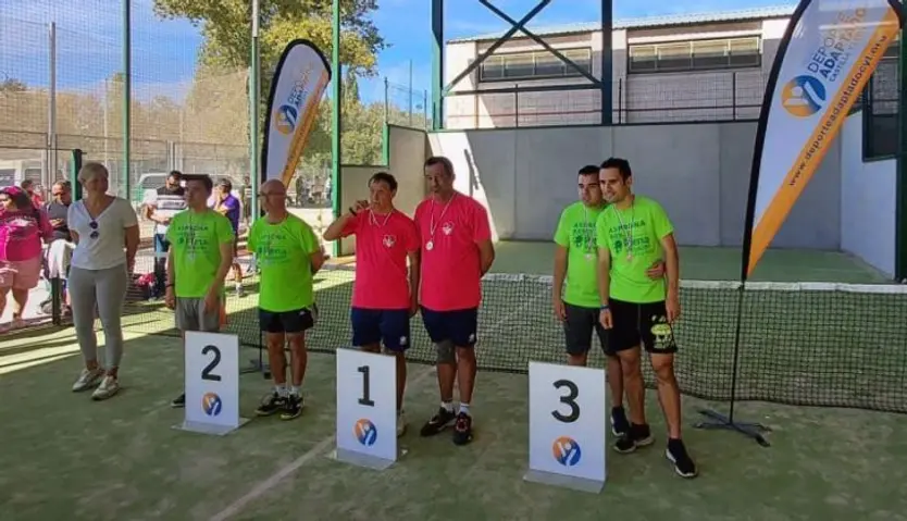 Campeonato de Castilla y León de Pádel Adaptado, celebrado el pasado domingo en Palencia