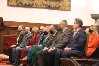 Nombramiento de Ricardo Rivero como rector de la Universidad de Salamanca (1)