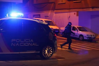 Coche de la Policía Nacional en Salamanca. Foto de archivo.
