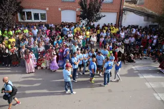 Momento del pregón de las fiestas del año pasado. ARCHIVO 