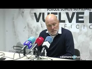 Rueda de prensa tras el Salmantino - Becerril
