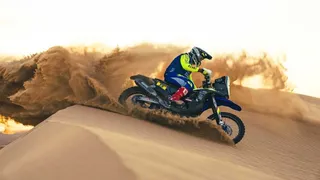 Santolino en el Morocco Desert Challenge