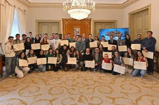 XIV Concurso de Proyectos Juveniles de Salamanca. Foto vía Twitter Ayuntamiento de Salamanca