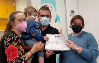 Herguijuela de la Sierra marchará por segundo año consecutivo para dar visibilidad al cáncer infantil por Diego