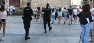 Movido fin de curso con peleas y robos de teléfonos móviles junto a la Plaza Mayor