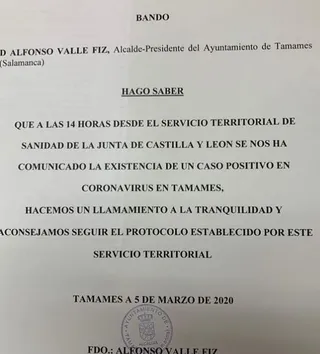 Bando alcalde