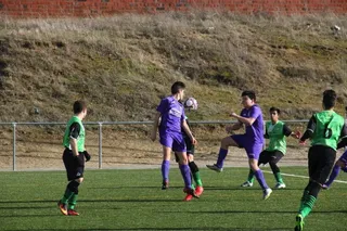La lluvia y el viento afean la bonita jornada en el fútbol base
