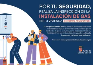 La Junta recuerda la obligatoriedad de revisar la instalación de gas de las viviendas | Junta de Castilla y León