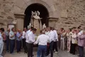 Salida de clausura de Santa Teresa. 