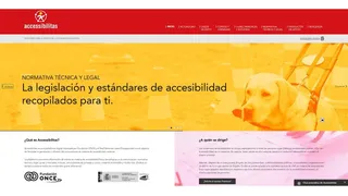 Pantallazo Accessibilitas