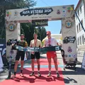 Podium de la categoría masculina decimotercera edición de la Ruta Vetona en Béjar