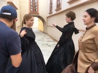 Finaliza el rodaje de 'La Sirvienta' en Ciudad Rodrigo en el que han participado 300 personas