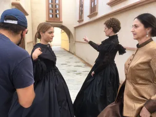 Finaliza el rodaje de 'La Sirvienta' en Ciudad Rodrigo en el que han participado 300 personas