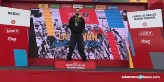 Víctor Sánchez en La Vuelta