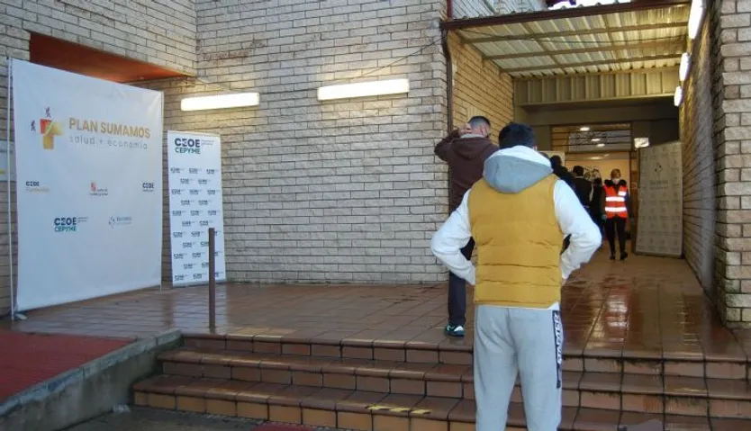 Cribado en Guijuelo a trabajadores de la industria