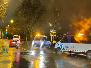Accidente en el paseo de San Vicente