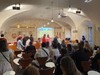 Firma del acuerdo de la Universidad Pontifica de Salamanca junto a instituciones iberoamericanas