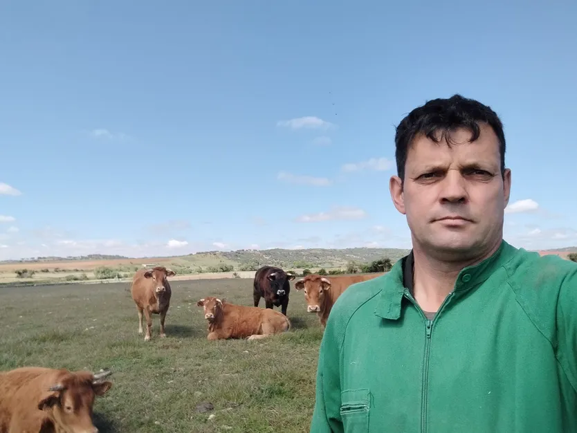 Fernando Corrionero, agricultor y ganadero de Sieteiglesias de Tormes