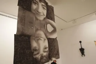 Presentancón de exposicion con trabajos de fin de grado de alumnos.