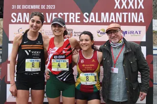 Ganadoras femeninas San Silvestre Salmantina 2023