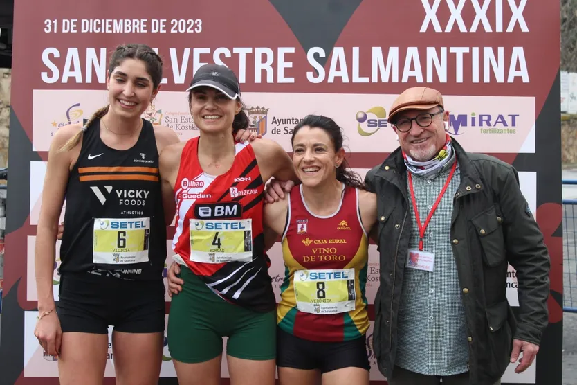 Ganadoras femeninas San Silvestre Salmantina 2023