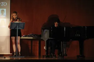 Graduación de Bachillerato del colegio Antonio Machado