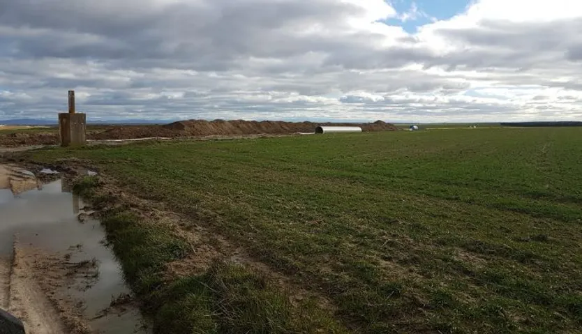 Obras regadío Armuña, febrero 2021 (1)