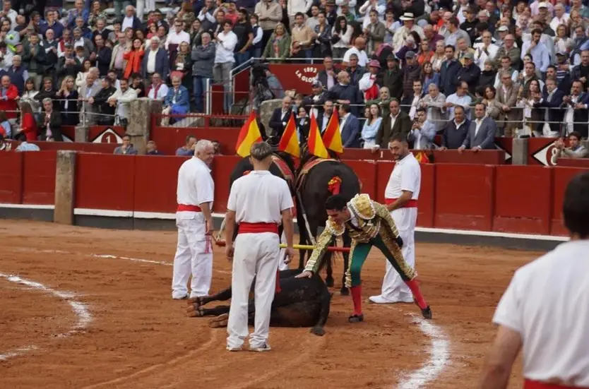 Alejandro Talavante en la vuelta al ruedo de 
