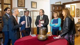 El rector Ricardo Rivero mantiene una reunión de trabajo con el embajador de Argentina en España | Comunicación USAL