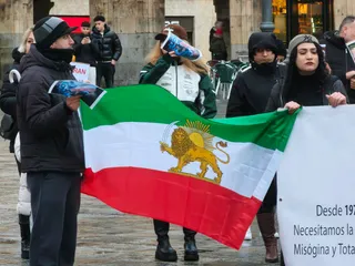 El pueblo iraní alza la voz en Salamanca por la libertad y la democracia